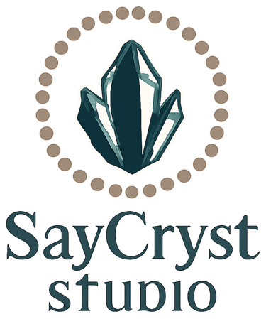 SAYCRYST CRYSTAL STUDIO logo