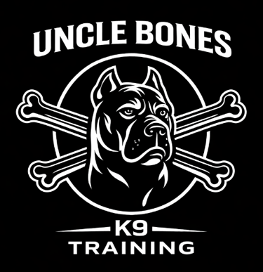 Uncle Bones K-9 Training logo
