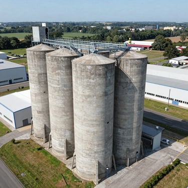 worm's-eye view photography of concrete building
