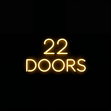 Discover Twenty-Two Doors, a Capitol Hill–inspired restaurant and bar blending historic design, craft cocktails, and modern American dining. Experience vibrant nightlife, unique architecture, and a welcoming atmosphere perfect for gatherings, celebrations, and unforgettable evenings. logo