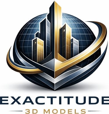 EXACTITUDE 3D MODELS logo