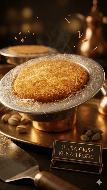  halal premium kunafa dough roasted supplier malaysia