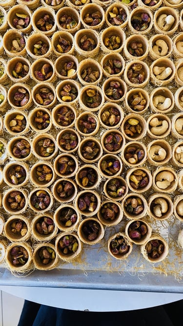  halal kunafa dough roasted supplier malaysia