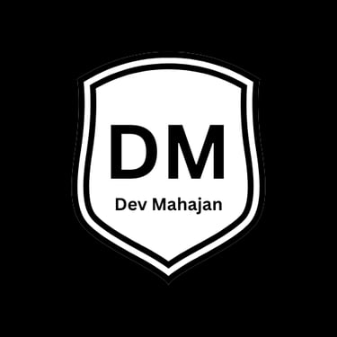 Dev Mahajan Fitness logo