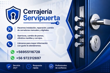 Cerrajería SerVipuerta logo
