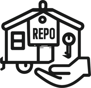 Roy's Repo Mobile Homes logo