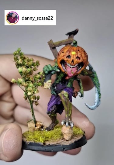 AD 164 figura pintada por cliente # 009