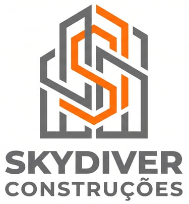 SkyDiver Construções logo