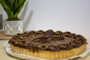 Torta chocolate premium, pastelería eventos HORECA Rancagua - Alma Riazú