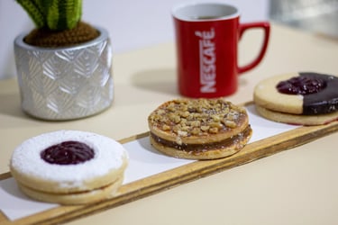 Galletas finas artesanales, repostería mayorista Rancagua - Alma Riazú