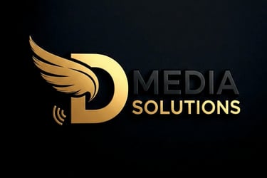 D Media Solutions logo