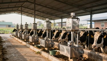 A portrait of the Pak Milking Machine service team in front of their facility in Bahawalnagar.