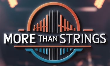 More Than Strings; Tu tienda de música online logo