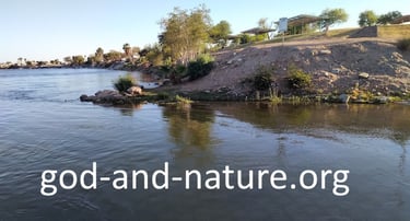 God and Nature, Science and Bible Unite logo