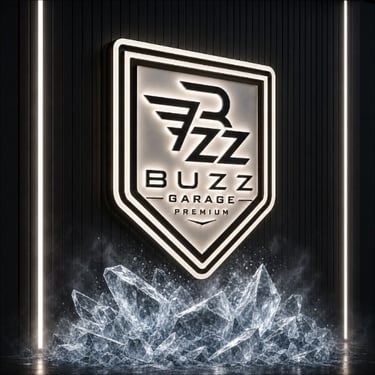 BUZZ PREMIUM GARAGE logo
