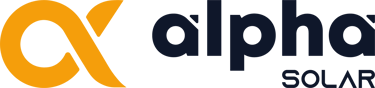 Alpha Solar logo