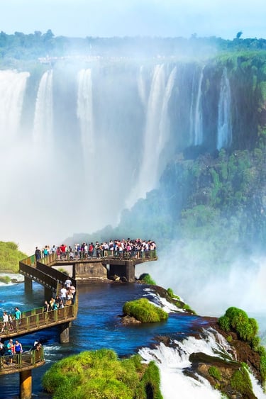 Cataratas do Iguaçu, destino acessível indicado pela Santi Buenas Viajes