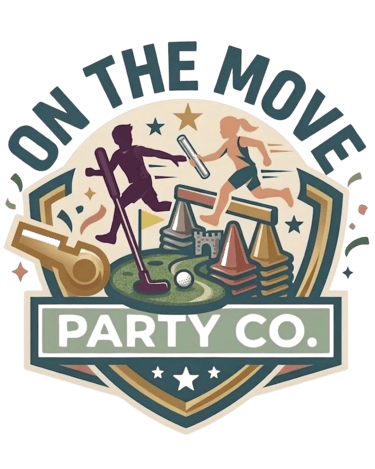 On the Move Party Co. logo