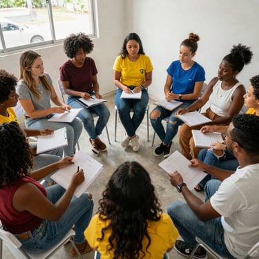 A imagem precisa ser de pessoas que componham uma sociedade para regularização, pessoas brasileiras