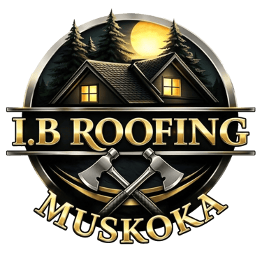 I.B Roofing Muskoka logo