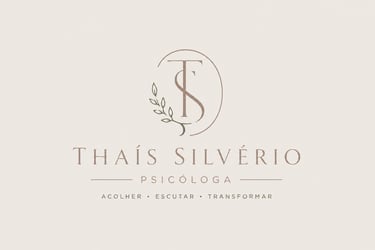Psicóloga Thaís Silvério logo