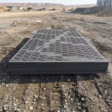 UHMWPE Heavy-Duty Ground Protection Mats
