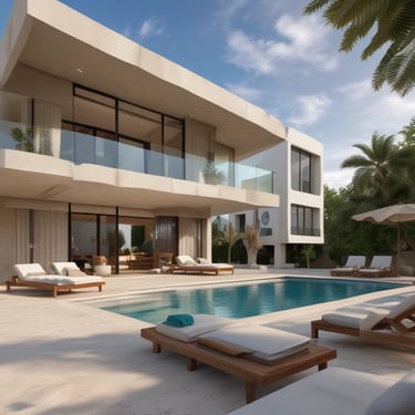 white concrete building