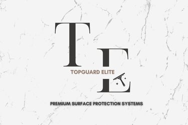 T&E TopGuard Elite Premium Surfaces Protection Systems logo