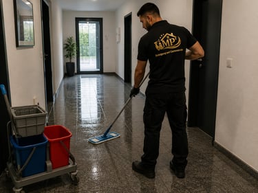 Professionelle Treppenhausreinigung in Singen durch MP Reinigung und Gartenservice