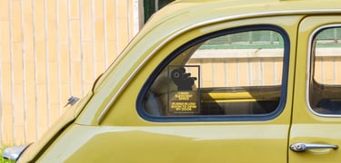 I need sufficient space. please allow room to open my door. mind the door. baby car seat sticker for parking