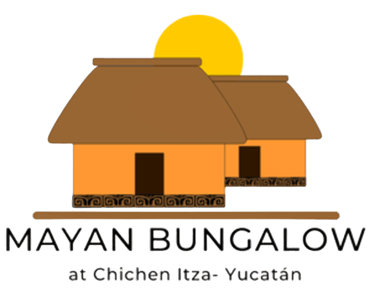 Mayan bungalow at Chichen logo