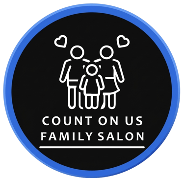 Count On Us Family Salon logo