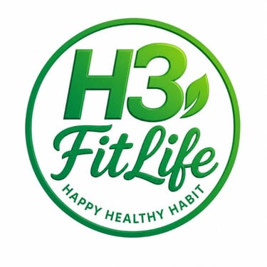⭐⭐ H3 FIT LIFE ⭐⭐ logo