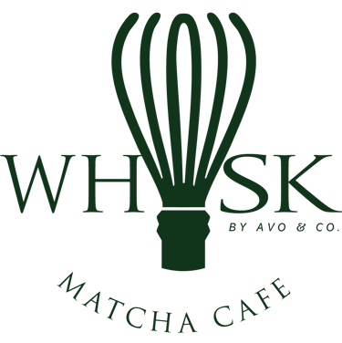 Whisk by Avo and Co. Matcha Cafe,  51 Front St S, Thorold, ON L2V 1W8, 15 Queen St, Niagara-on-the-Lake, ON L0S 1J0 logo