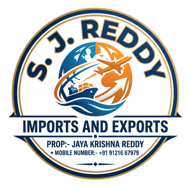 SJ Reddy Imports and exports logo