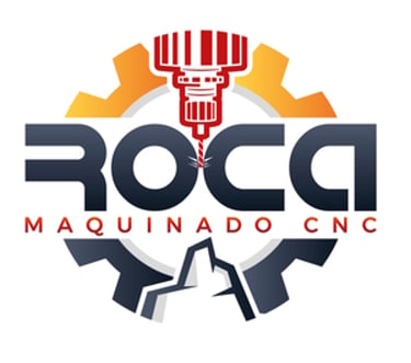 Maquinado industrial roca logo