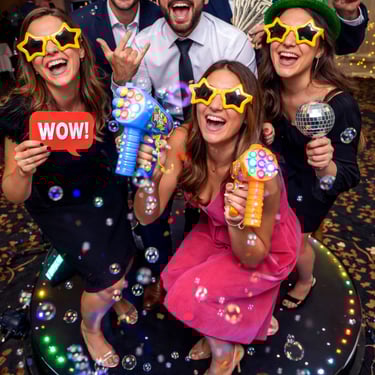 Fotomatón para eventos de empresa en Barcelona con branding personalizado