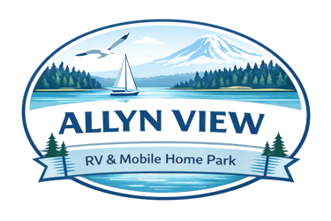 Allyn View Estates 55+ RV and Mobile Home Park logo