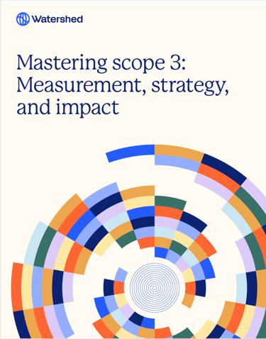 Watershed’s Mastering Scope 3 guide helps its prospects understand the why, what and how of Scope 3 