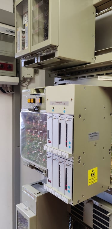 Inspektion an einer EBÜT80-Anlage