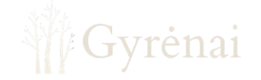 Gyrėnai – uždaras gyvenamųjų namų kvartalas logo