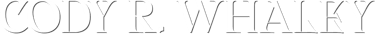 Cody R. Whaley logo