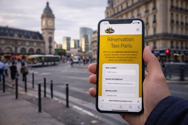 Réservation taxi gare de Lyon Paris en ligne