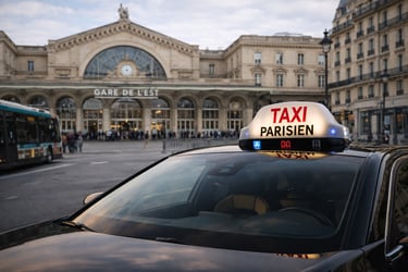 Taxi gare de l’Est Paris