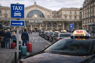 Station taxi gare de l’Est Paris