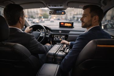 taxi Paris gare de l’Est avec chauffeur professionnel