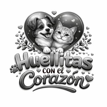 Huellitas con el Corazón logo