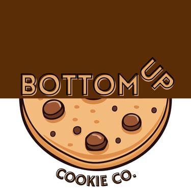 Bottom Up Cookie Company logo