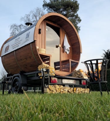 Wellness aan huis met mobiele barrelsauna