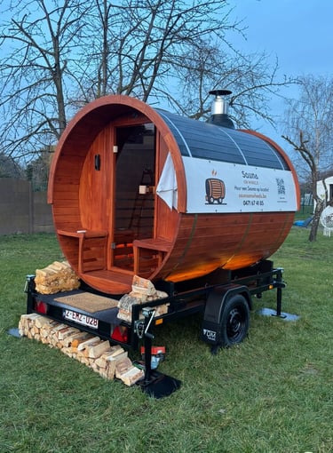 Barrelsauna huren voor verjaardag of wellness aan huis
